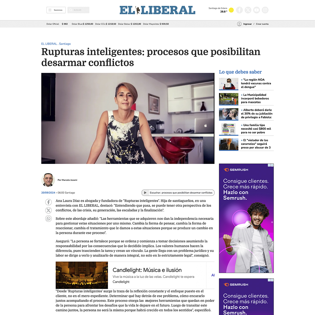 El Liberal | 20 Sep 2024